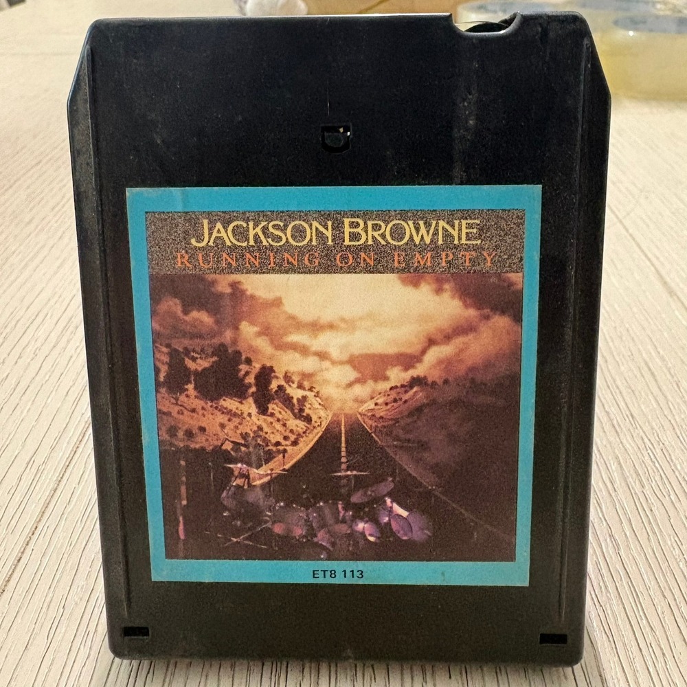 Jackson Browne Running On Empty 8-Track Tape Rock 1977 Asylum Records ET8 113